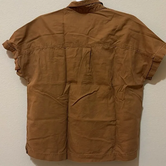 3 FOR $13🌷 Rust Button Up Shirt - Picture 5 of 6